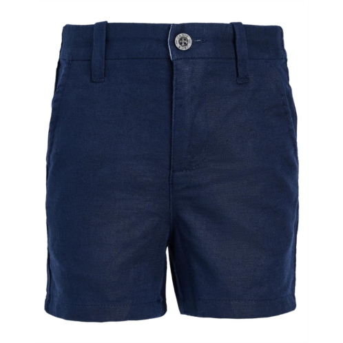 Janie and Jack Linen Flat Front Shorts (Infant)