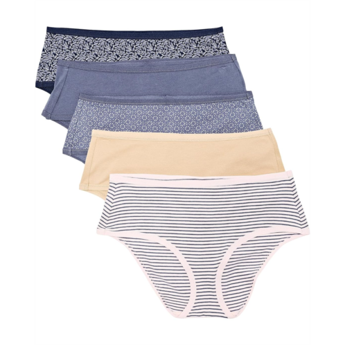 Womens PACT Everyday Mid-Rise Hipster 5-Pack