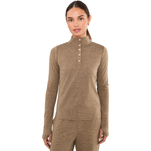 Womens Varley Nathaniel Long Sleeve Top