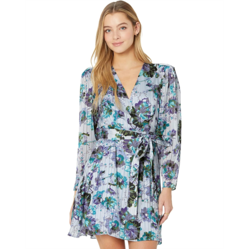 BCBGMAXAZRIA Printed Wrap Dress