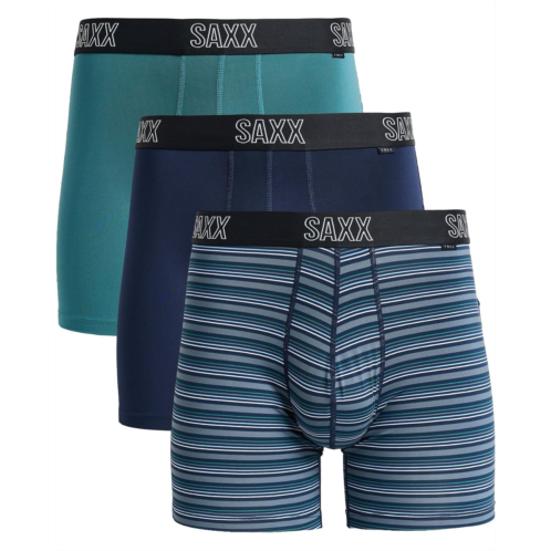 Mens SAXX UNDERWEAR Droptemp All Day Cooling Boxer Briefs 3-Pack