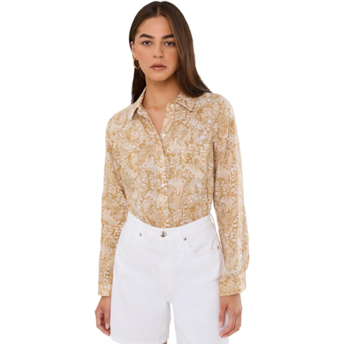 Womens Lilly Pulitzer Sea View Button-Down