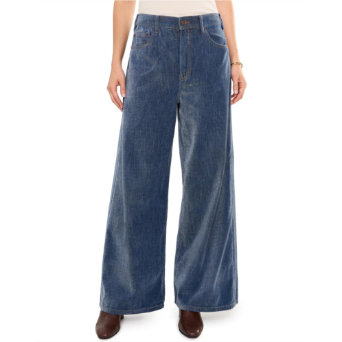 Womens Liverpool Los Angeles High-Rise Dreamer Relaxed Wide Leg