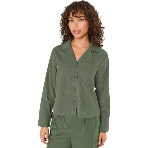 Womens NICZOE Baby Cord Shirt Jacket