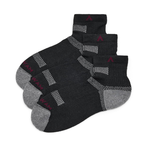Unisex Wigwam Ultra Cool-Lite Quarter 3-Pack