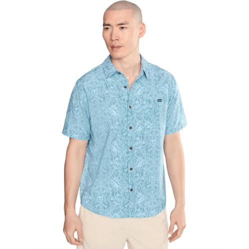 Mens Hurley Newport Stretch Short Sleeve
