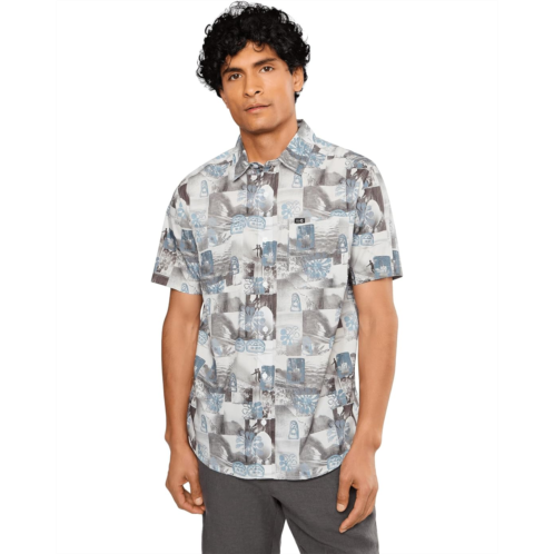 RVCA Kauai Block Print Collage