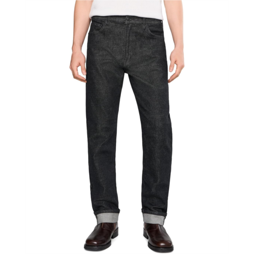 Mens Liverpool Los Angeles 32 Preston Mid-Rise Straight Leg Jeans