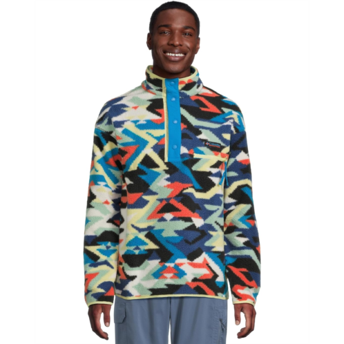 Mens Columbia Helvetia II Printed Half Snap Fleece