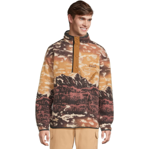Mens Columbia Helvetia II Printed Half Snap Fleece