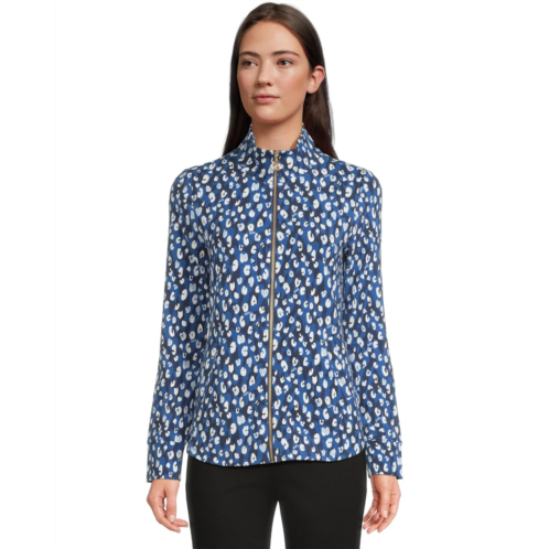 Lilly Pulitzer Leona Upf 50 Zip-Up