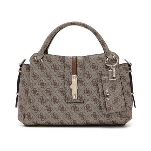 GUESS Yvonne Logo Girlfriend Satchel