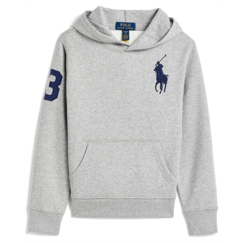 Boys Polo Ralph Lauren Kids Big Pony Fleece Hoodie (Big Kid)