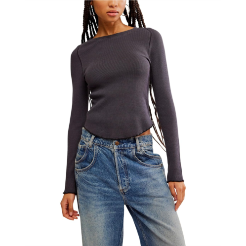 Womens Free People Easy Does It Tee