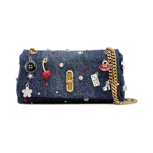 Marc Jacobs The Trinket Charm Denim Dual Chain Mini Bag