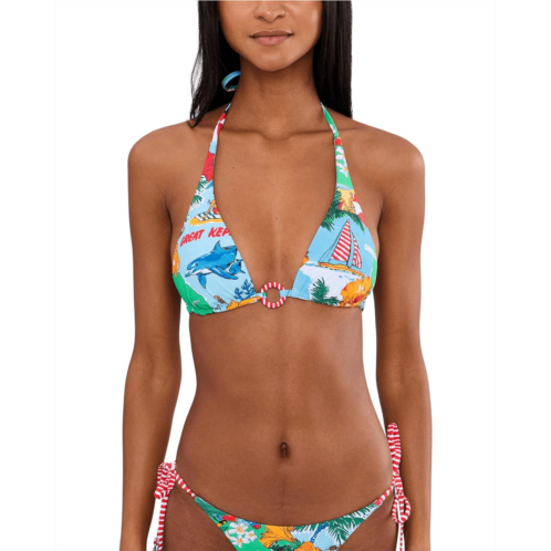 Womens Seafolly Viva Vacation Longline Slide Tri