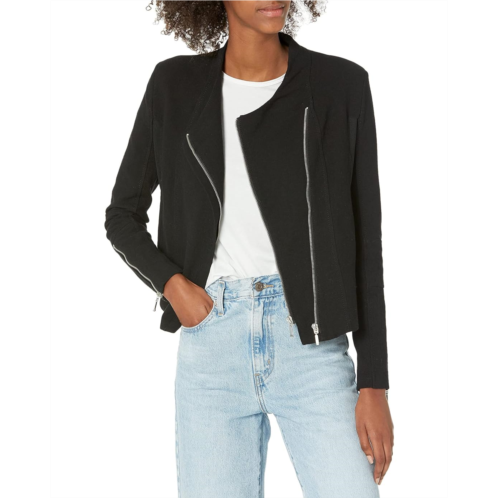 Blank NYC Moto Jacket with Mesh Detail in Motor City