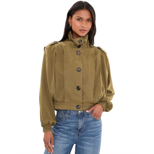 Womens Blank NYC Secret Sauce Pleated Jacket