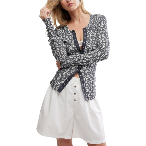 Free People Going Places Printed Cardi