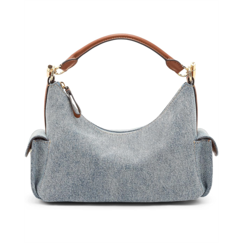 POLO Ralph Lauren Lauren Ralph Lauren Washed Denim Small Blaike Shoulder Bag