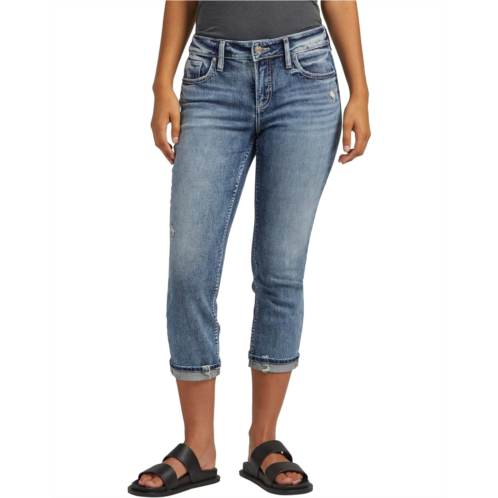 Silver Jeans Co. Elyse Mid-Rise Capris L43002SOC248