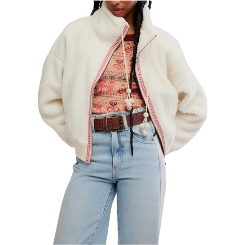 Womens Free People Alpine Sherpa Cardi