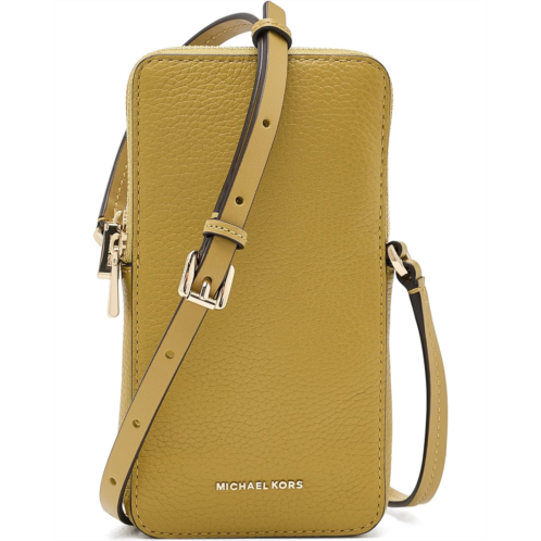 Michael Michael Kors Jet Set Small North South Double Zip Phone Crossbody
