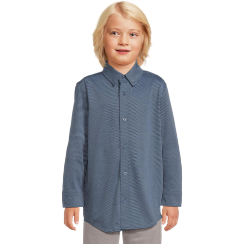 Johnston & Murphy Kids XC Flex Stretch Long-Sleeve Shirt (Big Kid)