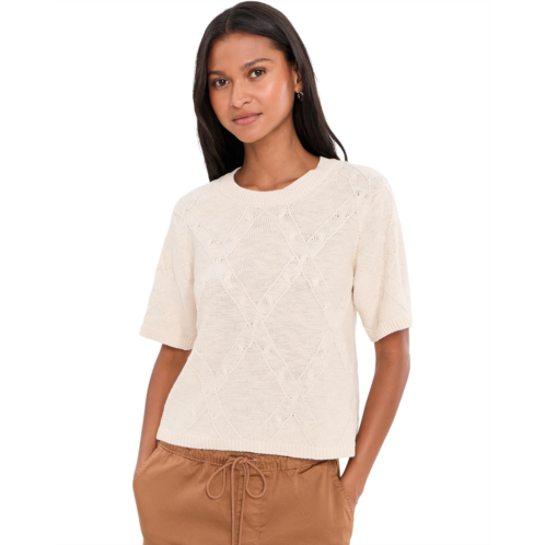 Sanctuary Diamond Stitch Sweater Tee