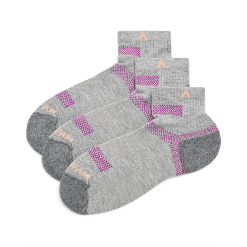 Unisex Wigwam Ultra Cool-Lite Quarter 3-Pack