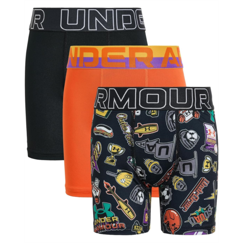 Boys Under Armour Kids Performance Tech Mesh - Solid 3-Pack (Big Kid)