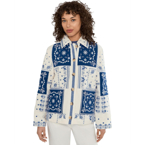 Avec Les Filles Quilted Barn Jacket