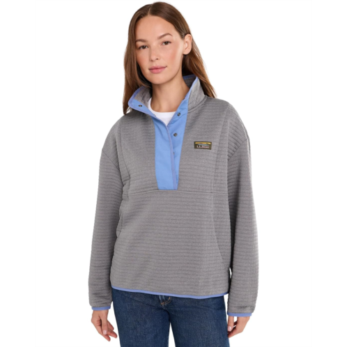 L.L.Bean Womens LLBean Airlight Grid Pullover