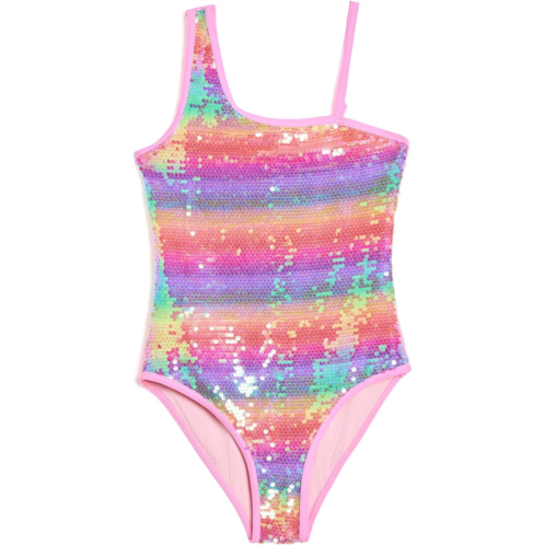 Lola and The Boys Sequin Rainbow Swim (Little Kid/Big Kid)