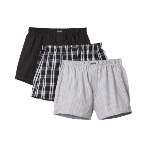 Mens Calvin Klein Underwear Cotton Classics Multipack Pack Woven Boxer