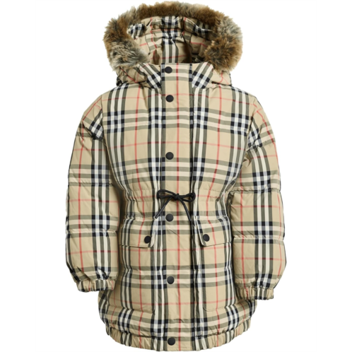 Boys Burberry Kids Franklin Check Coat (Toddler/Little Kids/Big Kids)