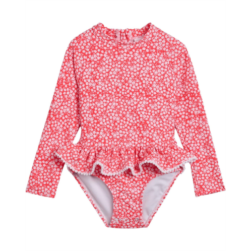 Snapper Rock Kids Ditsy Bloom Skirt Surf Suit (Infant/Toddler/Little Kid)