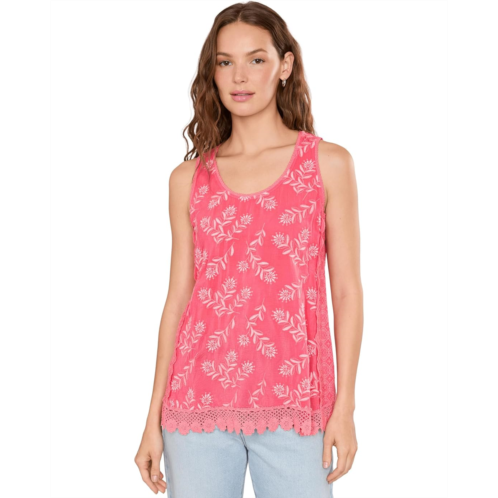 Johnny Was Wayne Tank - Tossed Floral