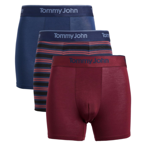 Mens Tommy John Second Skin Modal 4 Boxer Brief 3-pack
