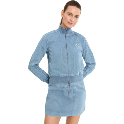 Womens PUMA Future Archive Washed Twill Short Jacket