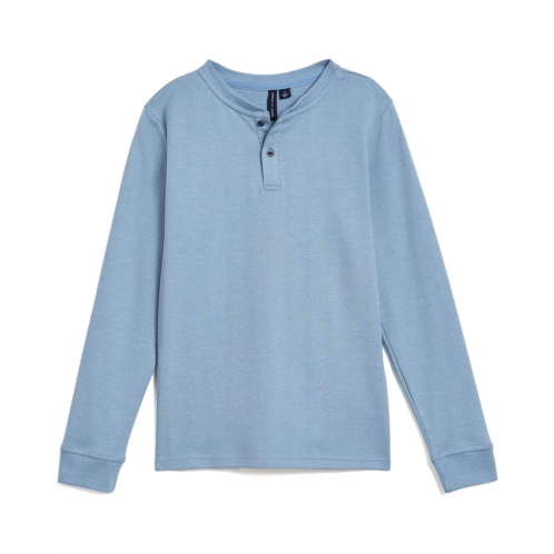 Boys Janie and Jack Textured Henley (Toddler/Little Kid/Big Kid)