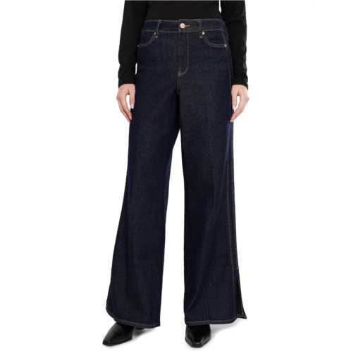Womens NYDJ Mia Palazzo Side Panel Jeans