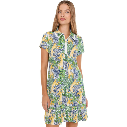 Womens Lilly Pulitzer Cayo Costa Pleated Dress