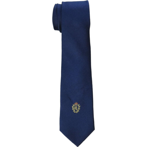 POLO Ralph Lauren Kids Lauren Ralph Lauren Kids Solid Tie w/ Crest (Big Kids)
