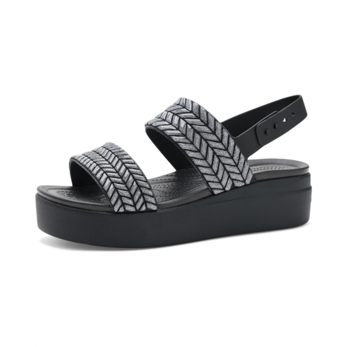 Womens Crocs Brooklyn Low Wedges Platform Sandals