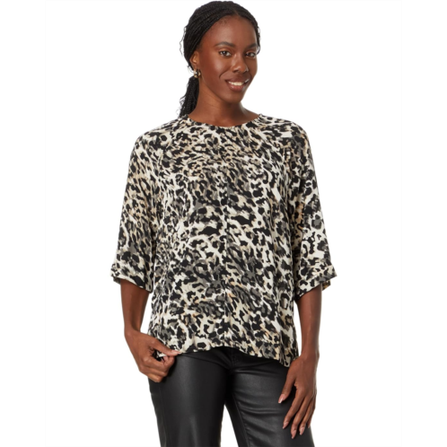 Womens Vince Camuto Raglan Short Sleeve Blouse