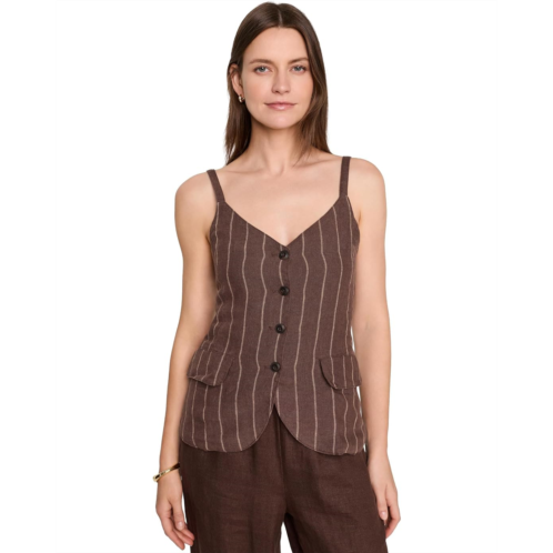 Womens Faherty Sun Strider Milo Vest