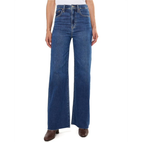 Womens DAZE Far Out High-Rise Wide Leg in Waterfall