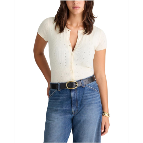 Womens Madewell Lilla Short Sleeve Cardigan