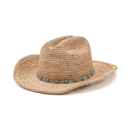 Lack of Color Raffia Cowboy Turuoise